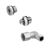 Blanking screws and connectors