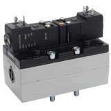 Series 581, size 4, 5/3-directional valve, without detent