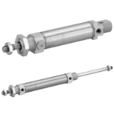 ISO 6432, Series MNI - Mini cylinders