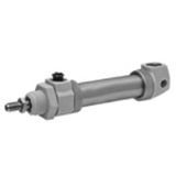 Series ICM - Single-acting, retracted without pressure, Piston rod: external thread