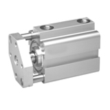 short_stroke_cylinder_series_khz_da_magnetic_non_rotating - Double-acting, with magnetic piston, Piston rod: non-rotating
